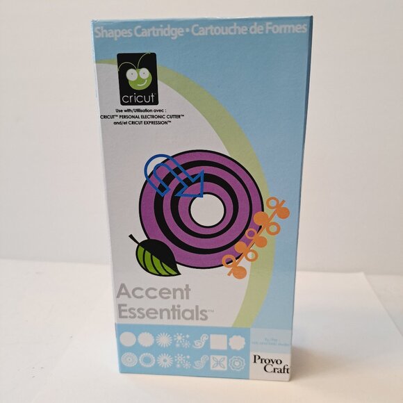 Cricut Accent Essentials  Cricut Die Cut - Picture 1 of 8